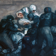 Football inspired artwork